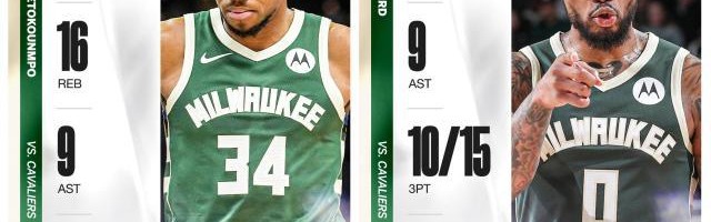 九游体育平台-字母表合砍75分仍输球！雄鹿遭骑士逆转吞下五连败